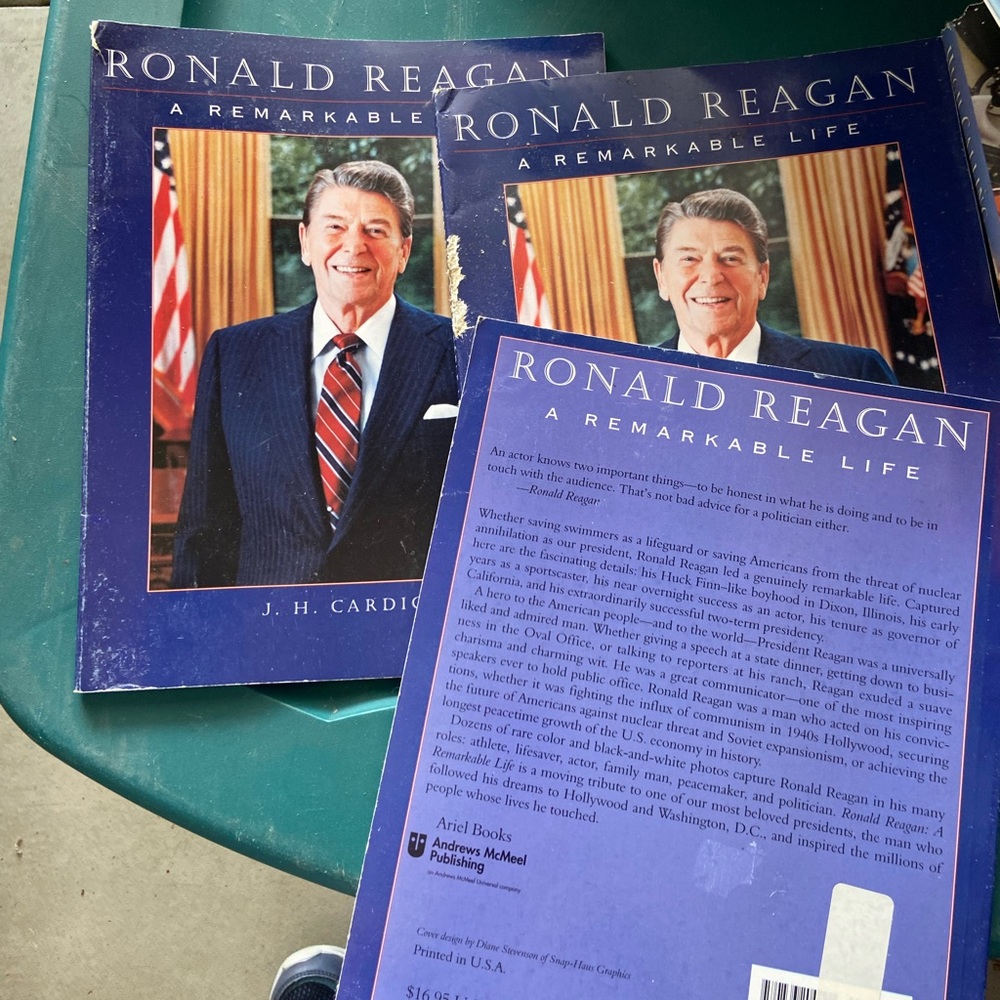 Brand new Ronald Reagan A Remarkable life book